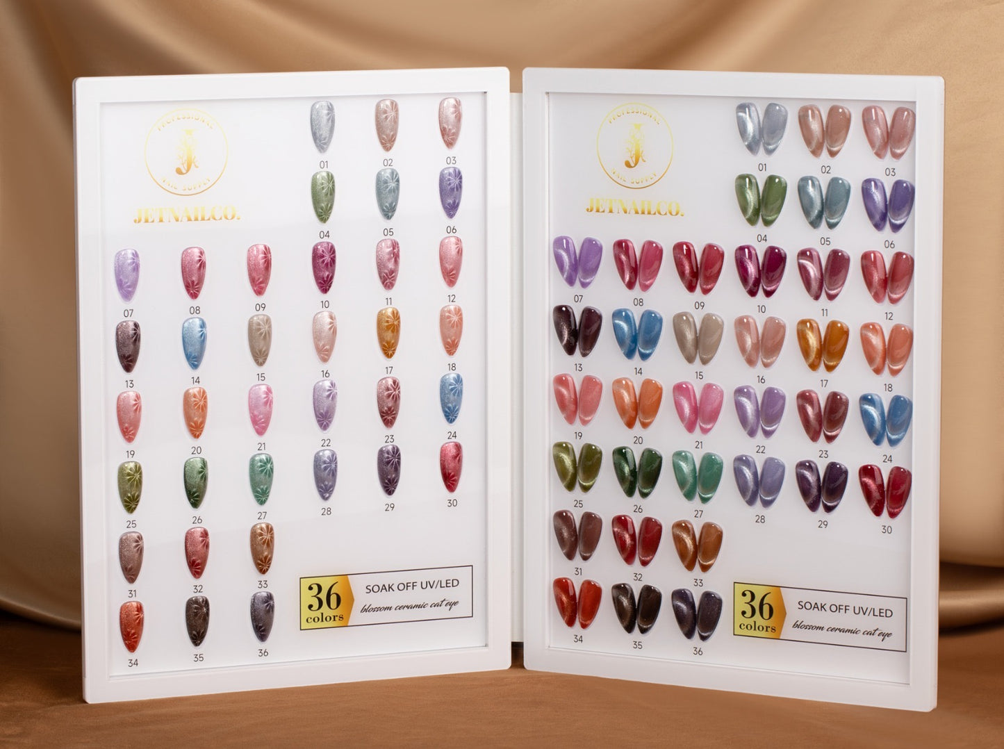 Cateyes ceramic 36 colors