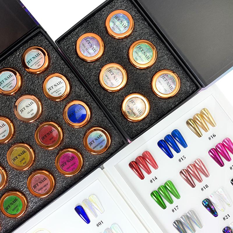 Chrome set 20 pcs + 6 pcs + colour chart