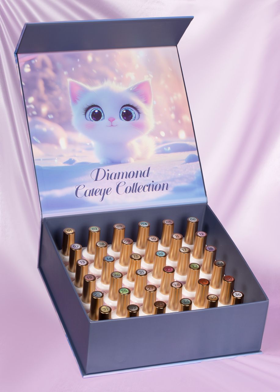 Cateyes diamond collection 36 colors