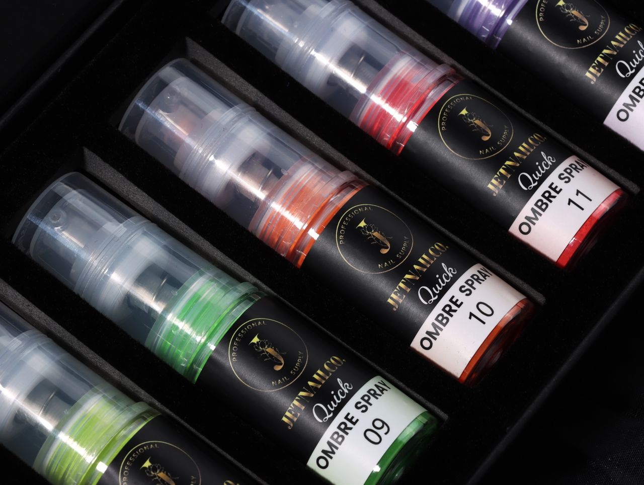 Power spray ombre 6 colors