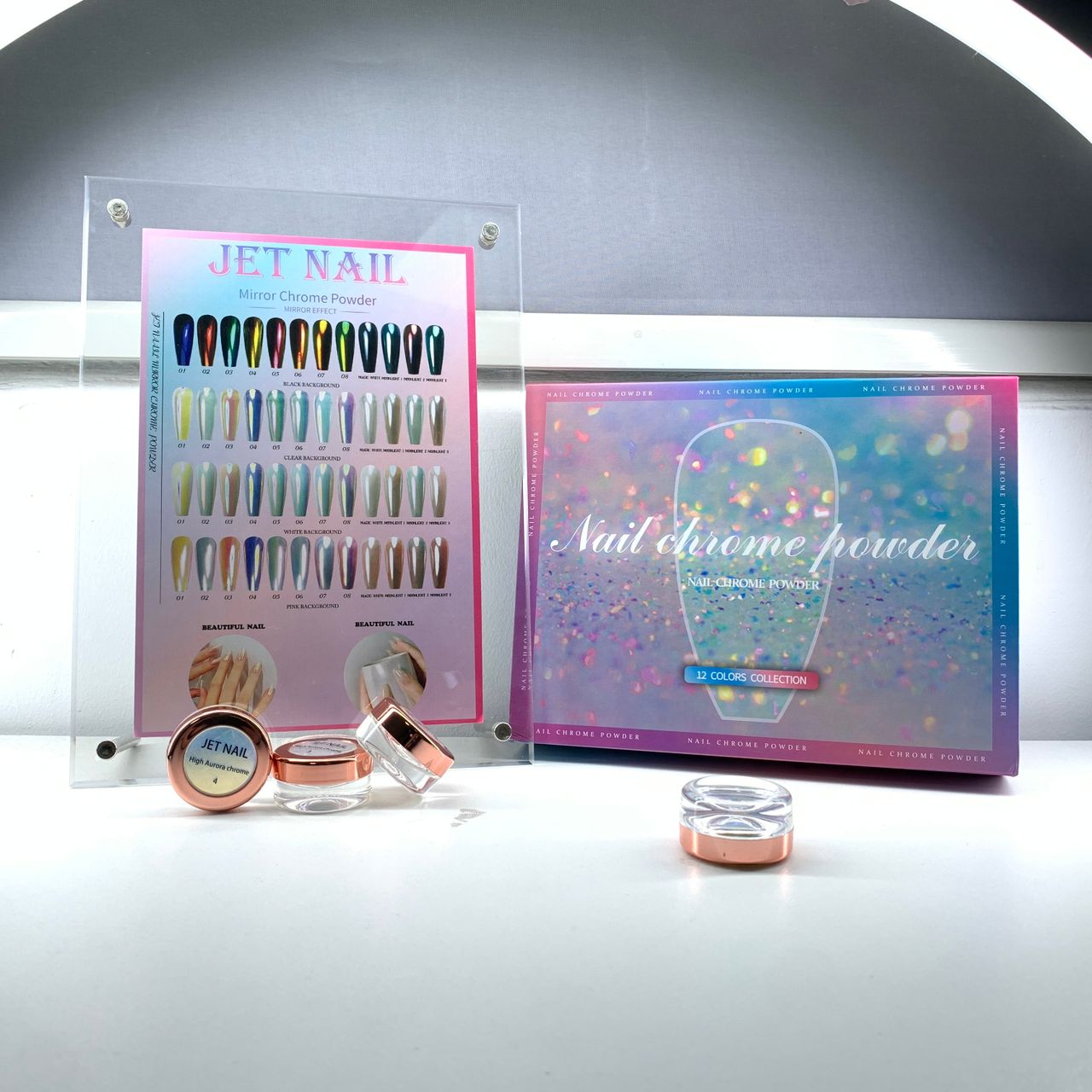 Chrome set 12 colors ( color chart)