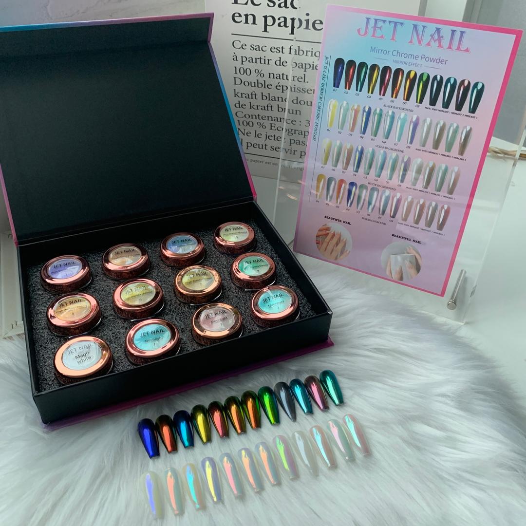 Chrome set 12 colors