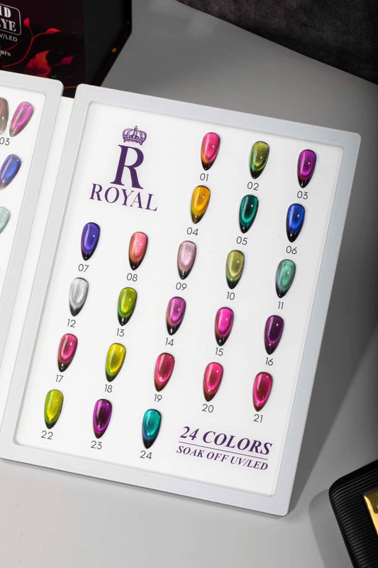 Double liner cateyes 24 colors