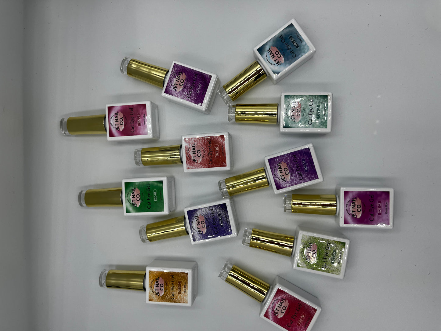 Cateyes gel set 12 colors