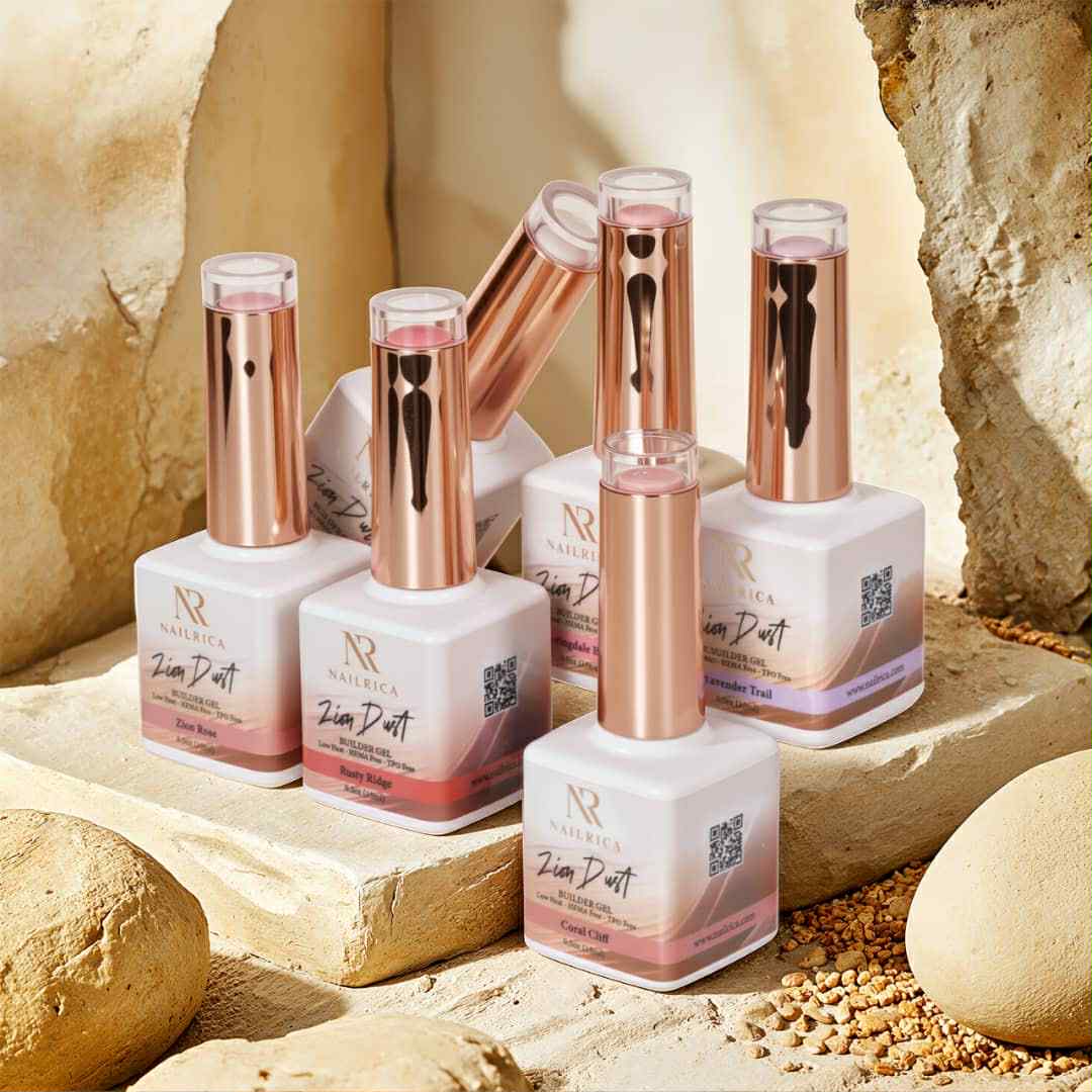 BIAB Buider gel in bottles.