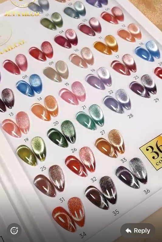 Cateyes ceramic 36 colors