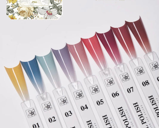 Ombre gel 9 colors