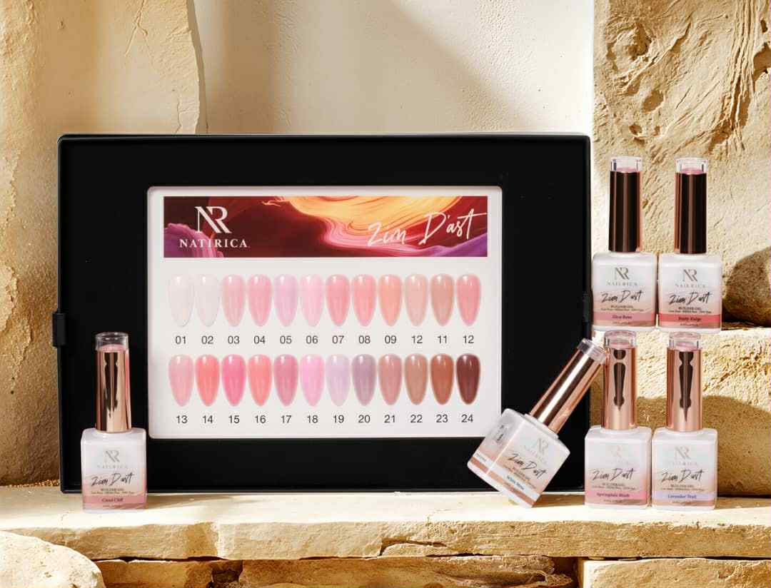 BIAB Buider gel in bottles.