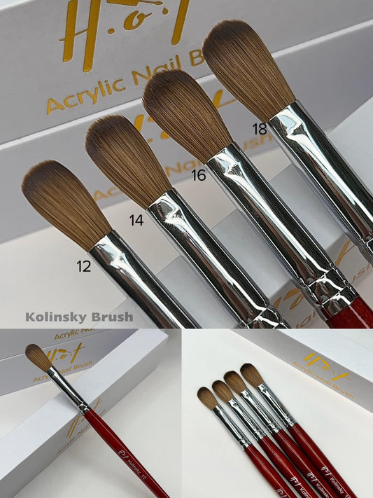 Acrylic brush size 14