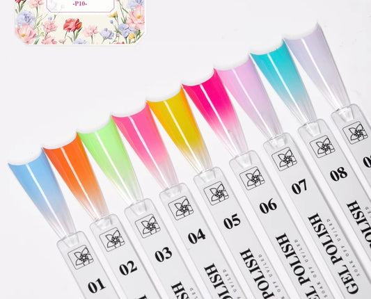 Ombre gel 9 colors