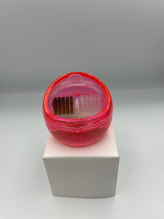 Drill bit clean brush